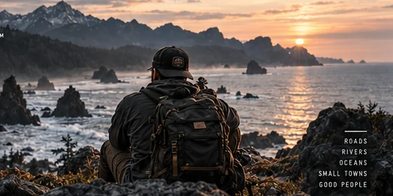 Coastal adventure concept image